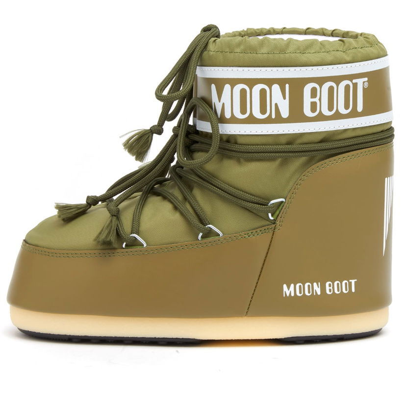 Кросівки та взуття Moon Boot Icon Nylon Low Boots Зелений | 80D1409340-KHK