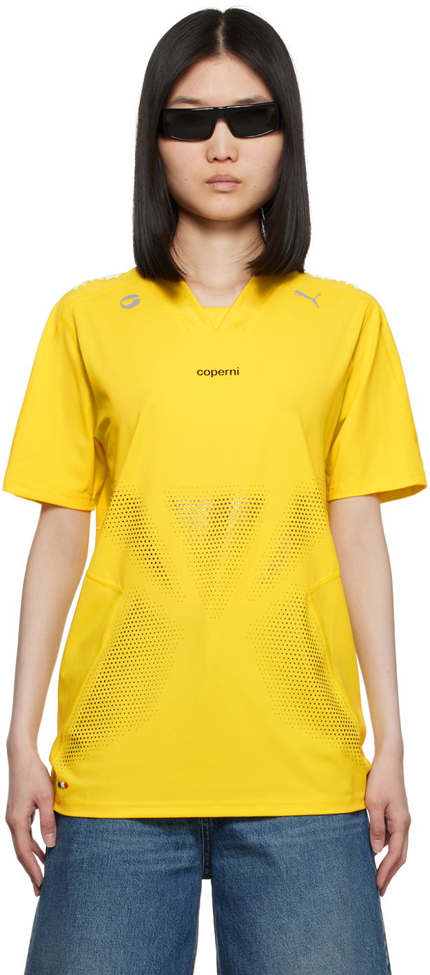 Футболка Coperni Edition Football Jersey T-Shirt Жовтий | 62798285 27348740