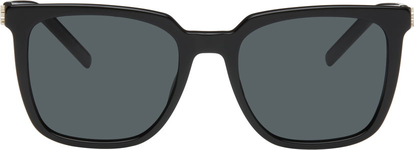 Сонцезахисні окуляри Saint Laurent SL M146 Square Sunglasses чорний | SL M146-001