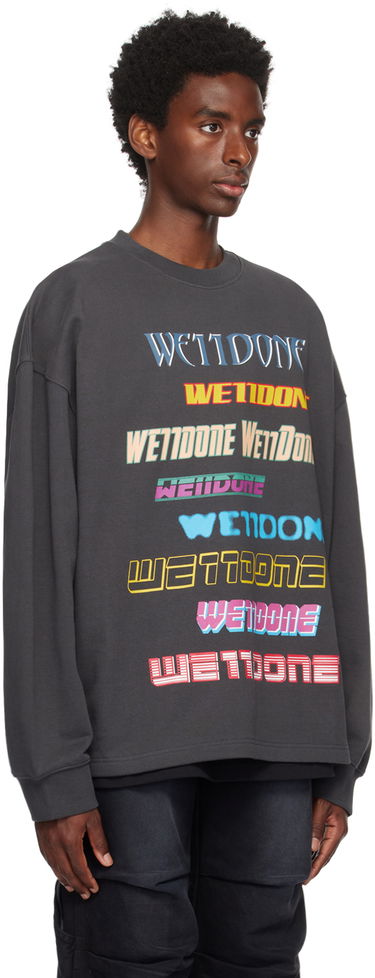 Світшоти We11done We11done Graphic Sweatshirt Сірий | WD-TP5-19-114-U-CH, 1