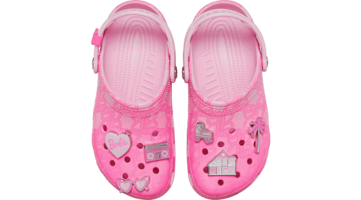 Кросівки та взуття Crocs Mattel Barbie Classic Clogs Рожевий | 211405-90H, 0