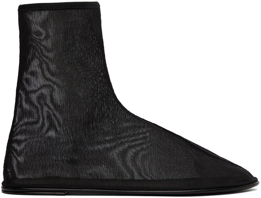 Шкарпетки The Row The Row Sock Ankle Boots чорний | F1445-W20, 0