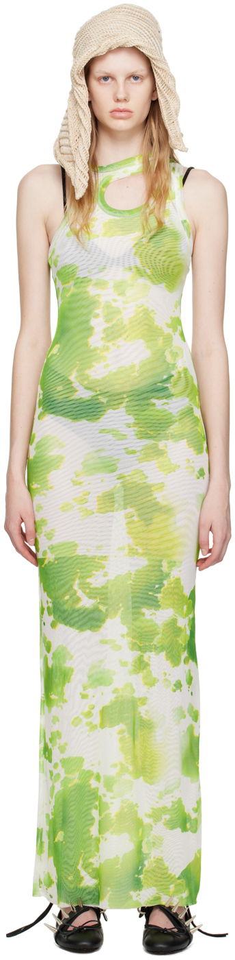 плаття Ottolinger Ottolinger Exclusive Tie-Dye Maxi Dress Зелений | 100717