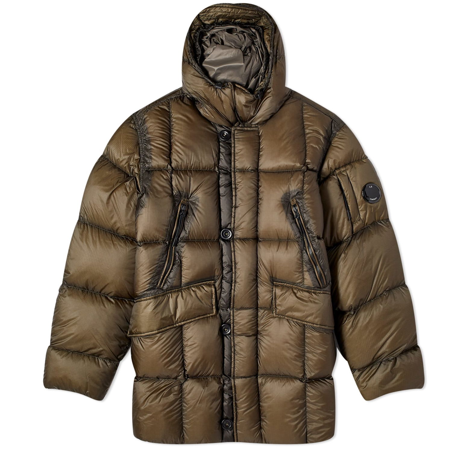Парка C.P. Company D.D Shell Down Parka Зелений | 15CMOW193A-006099A-670, 0