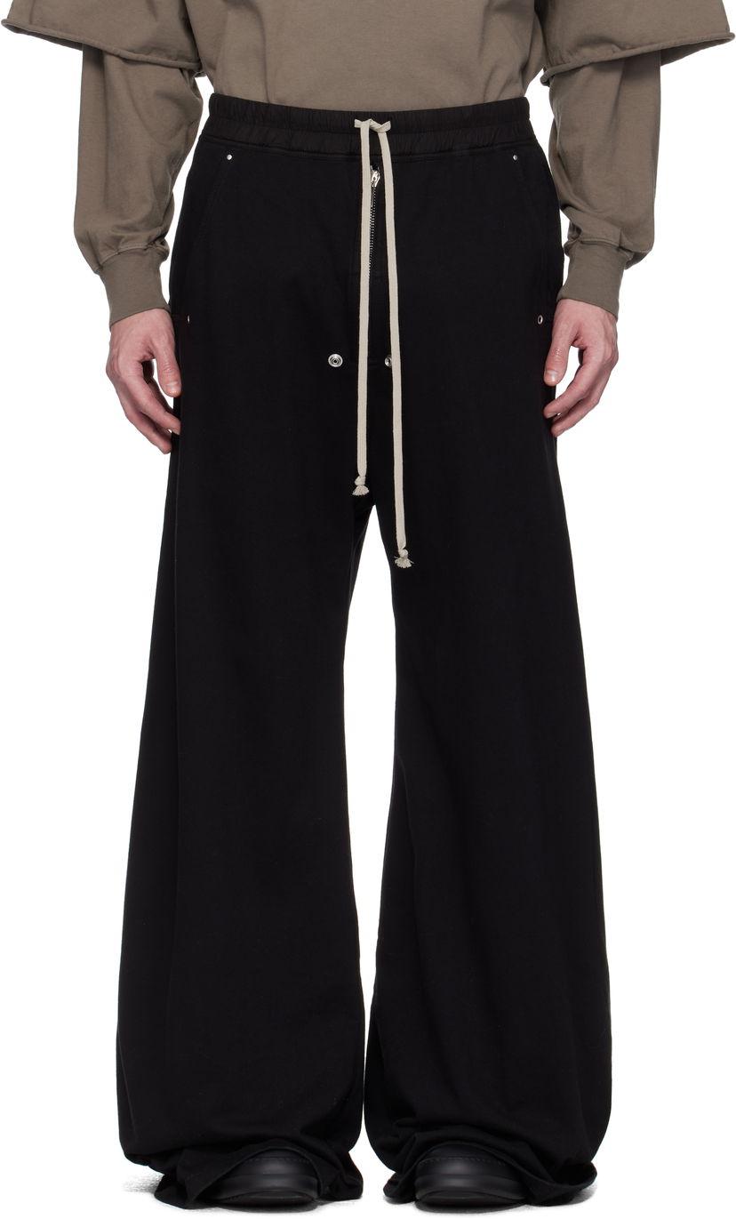 Спортивні штани Rick Owens Rick Owens DRKSHDW Hollywood Geth Belas Sweatpants чорний | DU01E3378 RIG