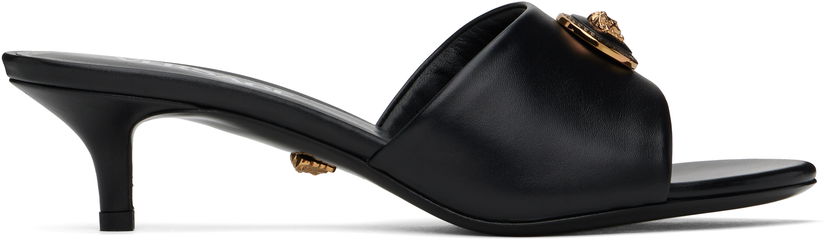 Догляд за взуттям Versace Versace Alia 45mm Heeled Sandals чорний | 1018241_DVT2P_1B00V