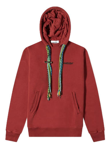 Світшоти Ambush Multicord Popover Hoodie Бордовий | BMBB021F22FLE0012884
