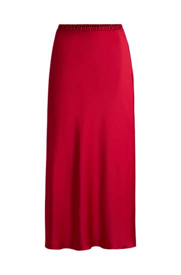 Спідниця BOSS Satin Maxi Skirt Червоний | 50534585