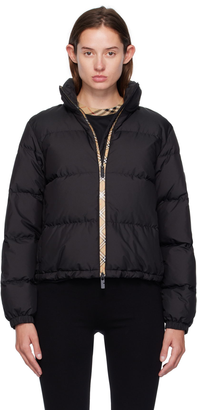 Пуховик Burberry Ambleside Down Puffer Jacket чорний | 8113822