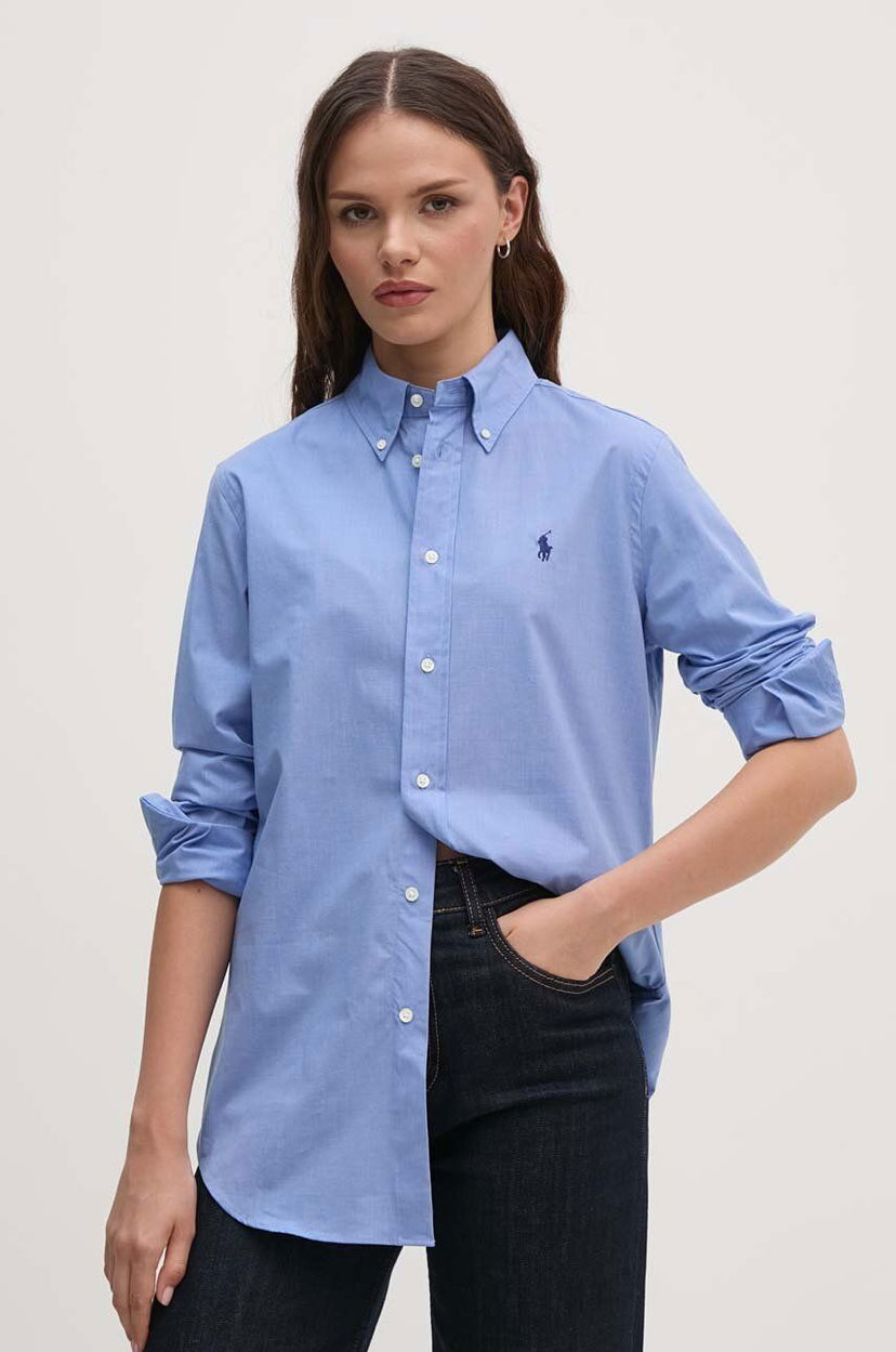 Сорочка Polo by Ralph Lauren Polo Ralph Lauren Regular Fit Oxford Shirt Синій | 211941509