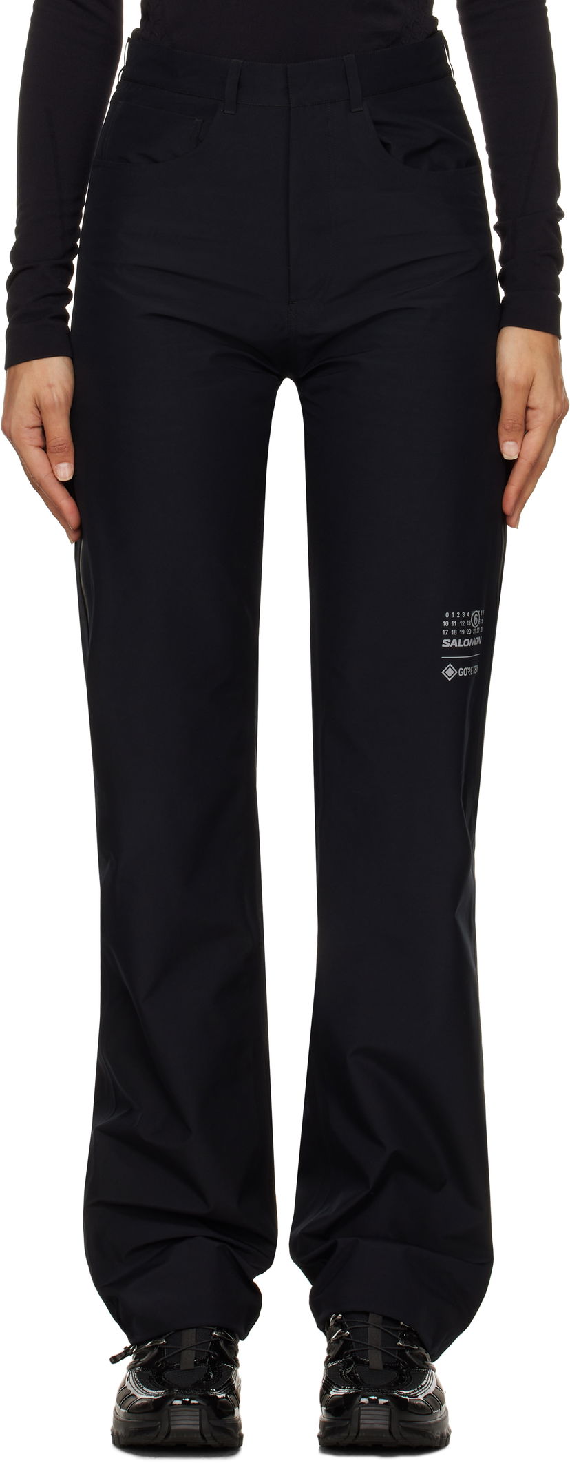 Штани Maison Margiela Taffeta Trousers чорний | S52LA0244 M35200