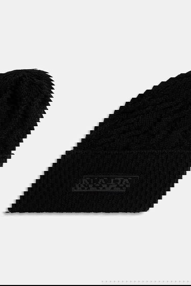 Шапка Napapijri Napapijri NF-Tires Wool Blend Beanie чорний | NP0A88YX9411, 0