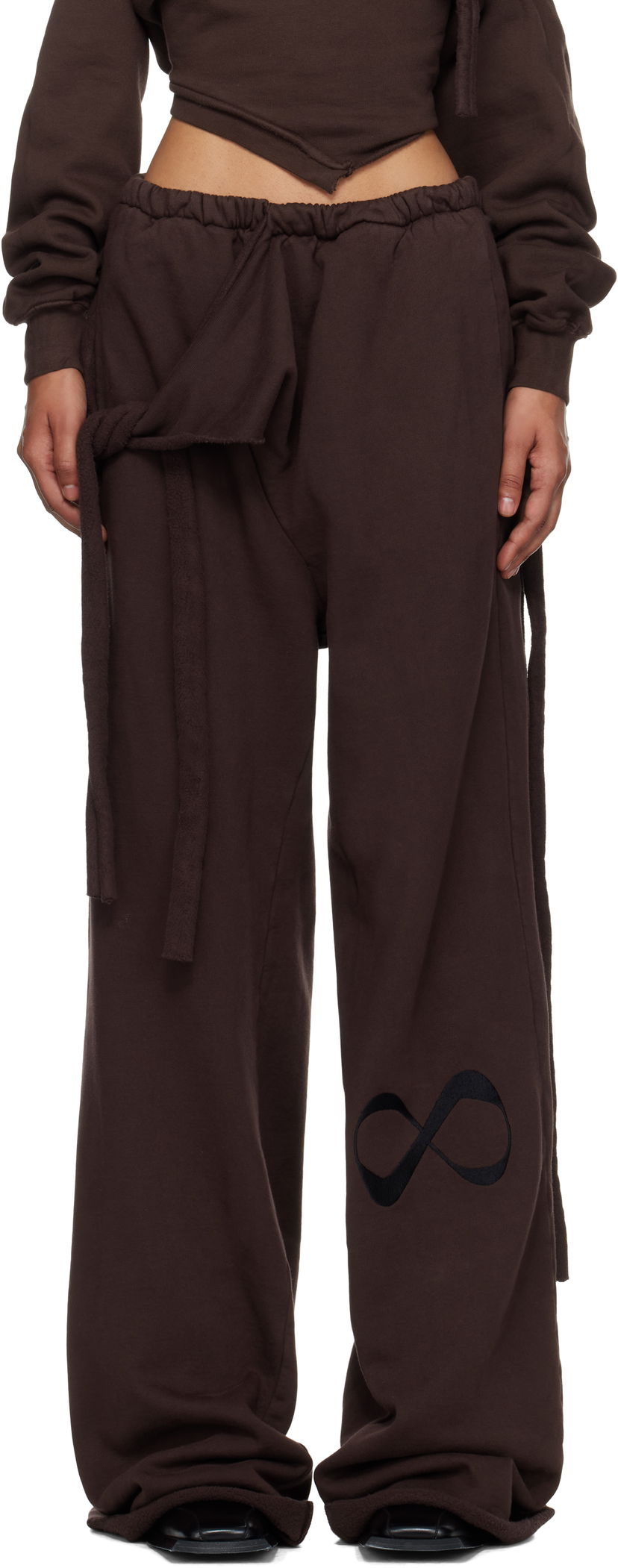 Спортивні штани Ottolinger Ottolinger Otto Wrap Sweatpants Коричневий | 115-201015-02