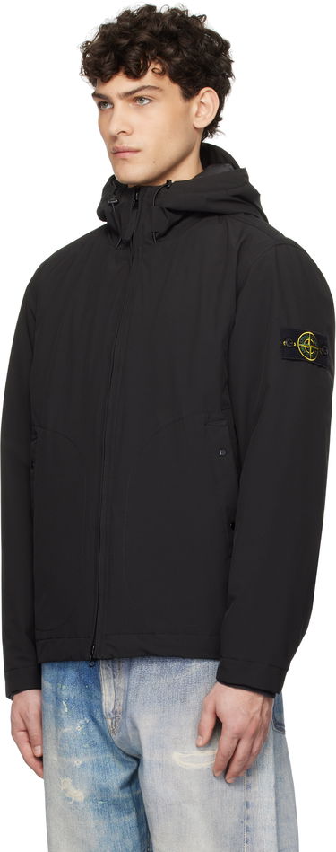 Вітровка Stone Island Stone Island Soft Shell Jacket чорний | K1S15 4100047 S0A27, 3