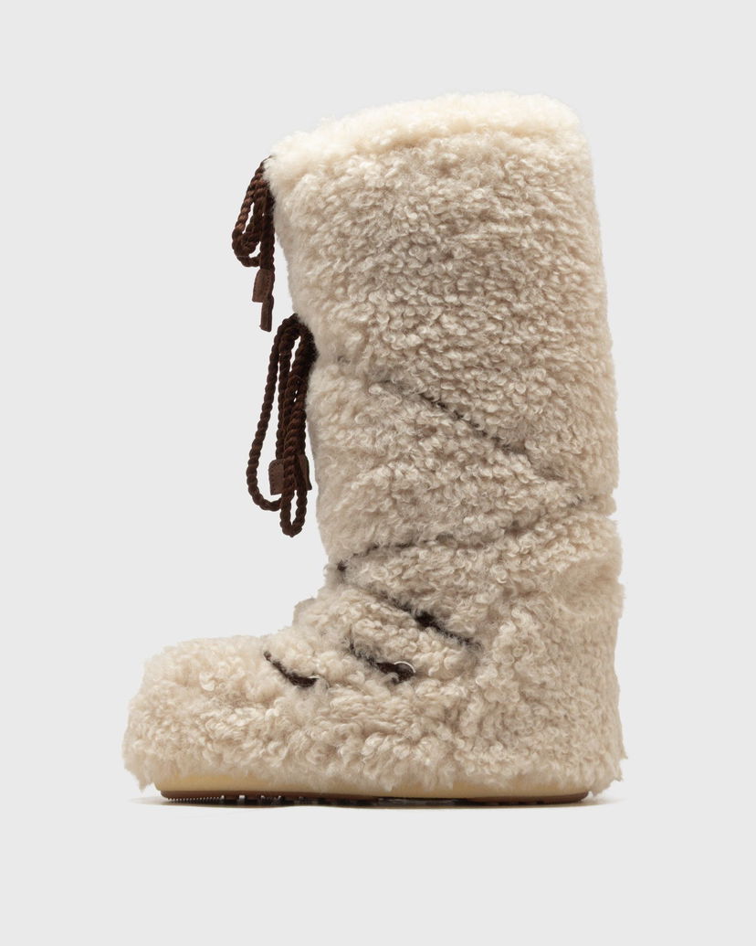 Кросівки та взуття Moon Boot Icon Curly Extra Boots білий | 80D1403070-L007