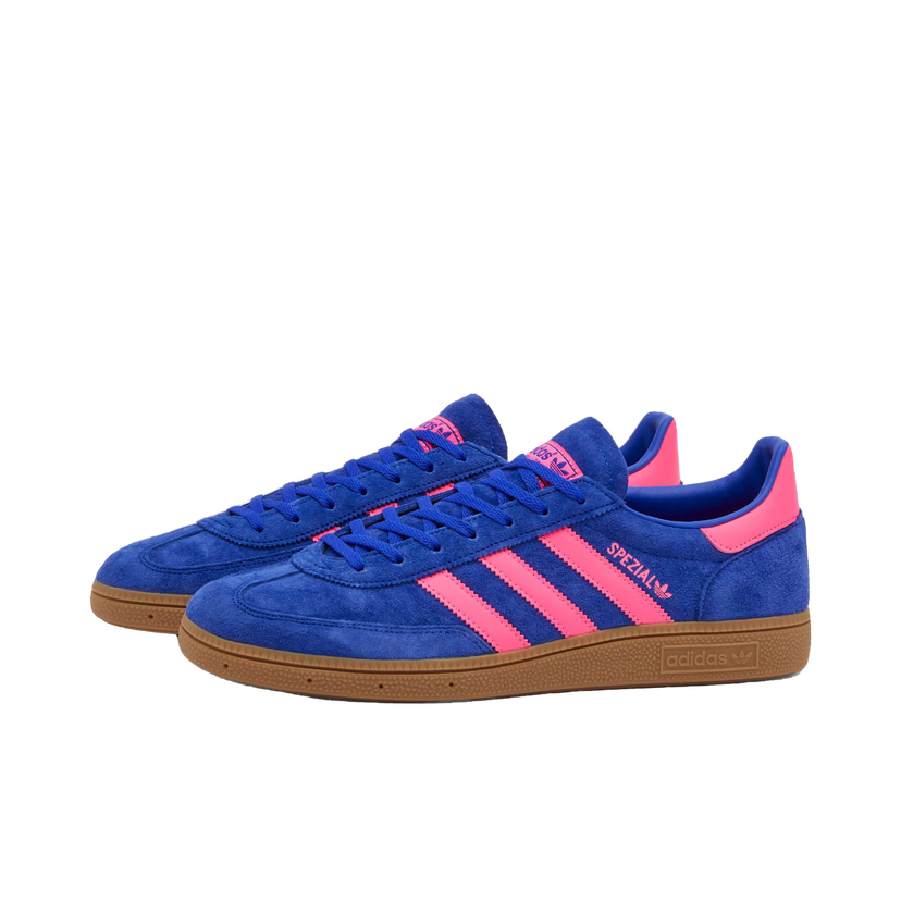 Кросівки та взуття adidas Originals Adidas Handball Spezial Sneakers in Lucid Blue/Lucid Pink/Gum темно-синій | IH5373