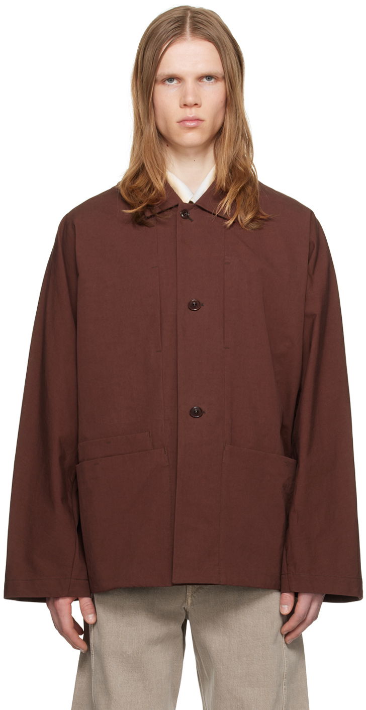 Куртка LEMAIRE Lemaire Single Breasted Jacket Коричневий | OW1075 LF1220