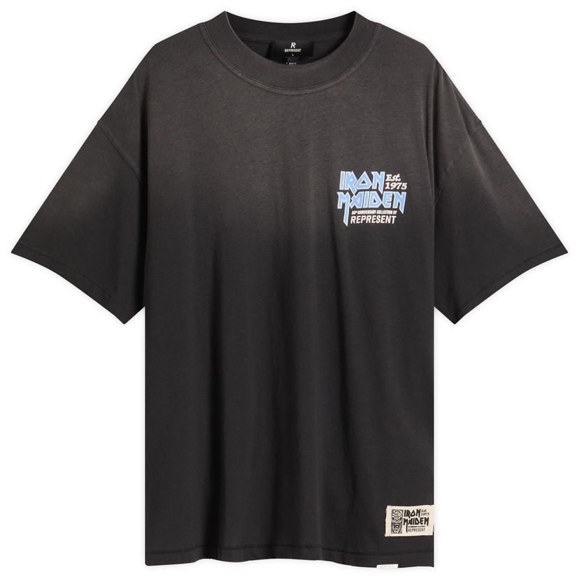 Футболка Represent Clo Iron Maiden Anniversary T-Shirt чорний | MLM100584-04