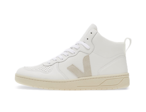 Кросівки та взуття Veja V-15 Leather "Extra White/ Natural" білий | VQ0201270B