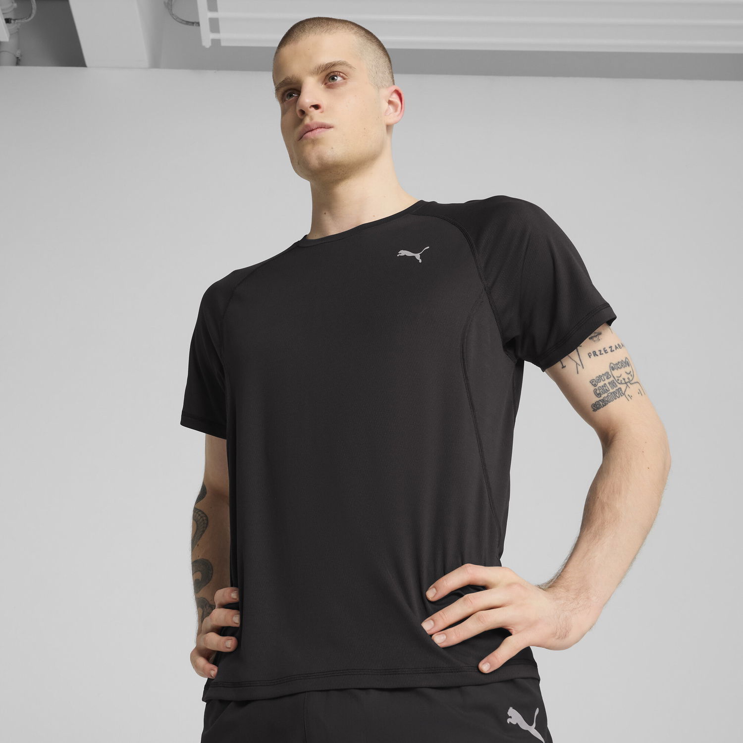 Футболка Puma Velocity Running T-Shirt чорний | 526600_01, 0