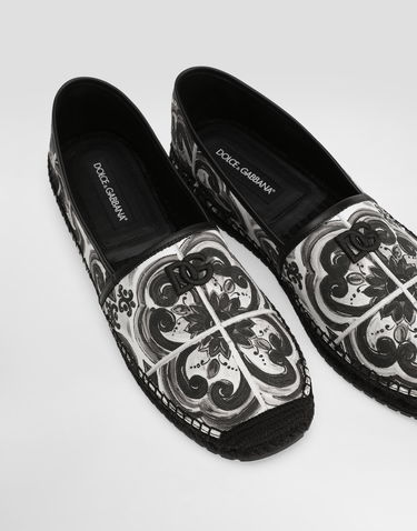 Аксесуари Dolce & Gabbana Dolce & Gabbana Shell-print Canvas Espadrilles Різнокольоровий | A50730AD506IU3TN, 3