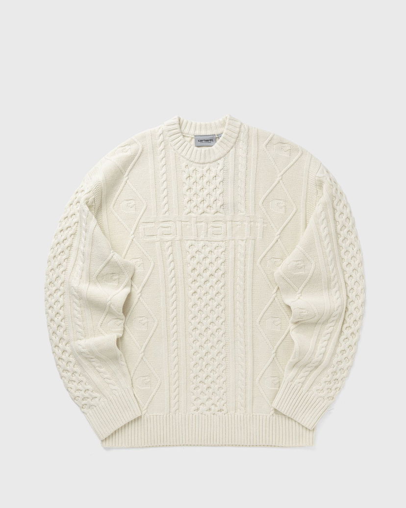 Cветр Carhartt WIP Carhartt Shawn Knit Sweater білий | I035418-05.XX