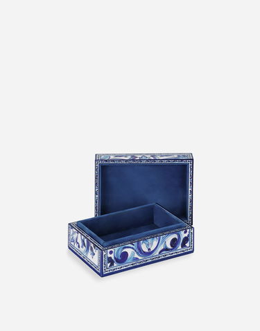 Домашній декор Dolce & Gabbana Dolce & Gabbana Small Decorated Plexiglass Box Синій | TCC202TCAMYUB008, 3