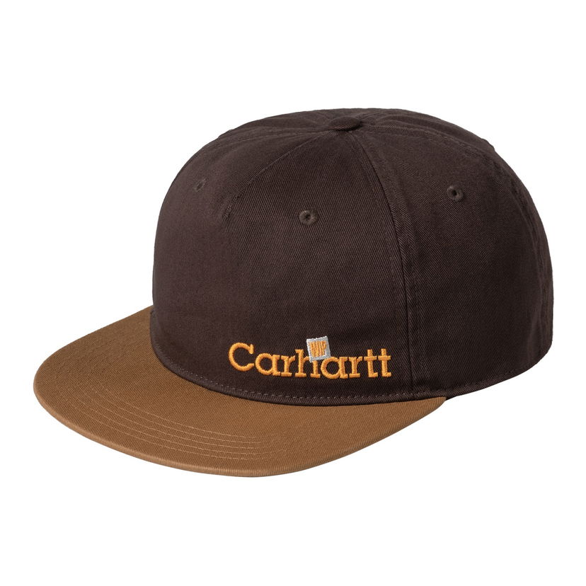 Кепка Carhartt WIP Label Script Coach Cap Коричневий | I034361_1