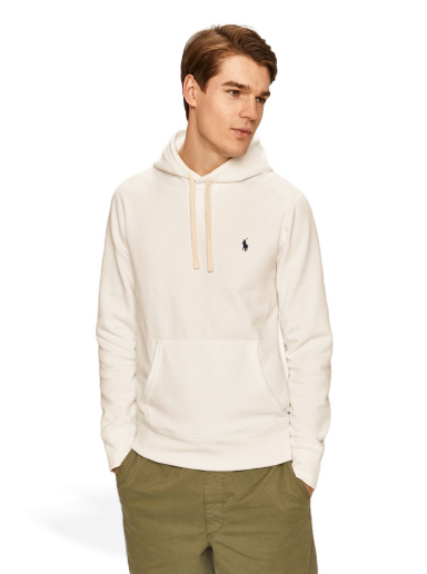 Світшоти Polo by Ralph Lauren Classic Popover Hoody білий | 710766778009