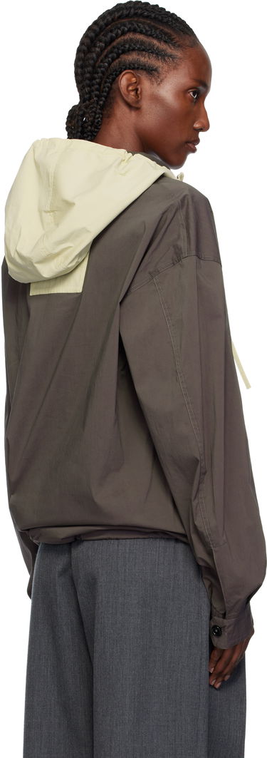 Вітровка JW Anderson JW Anderson Contrast Hood Anorak Коричневий | JK0415-PG1838, 2