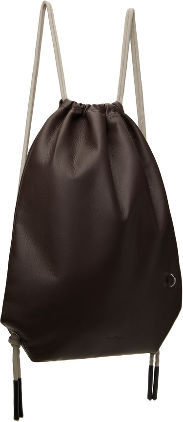 Спортивний рюкзак Rick Owens Rick Owens Hollywood Drawstring Backpack чорний | RA01E0675 LCN, 4