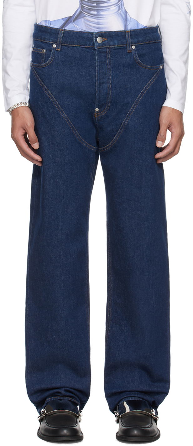 Джинси Stella McCartney 'Platinum Dream' Denim Jeans Синій | 6D02583SPH66