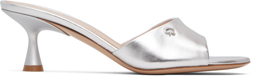Догляд за взуттям Gianvito Rossi Gianvito Rossi Ascent 55 Mules Металік | G10039-55LAC-NPS