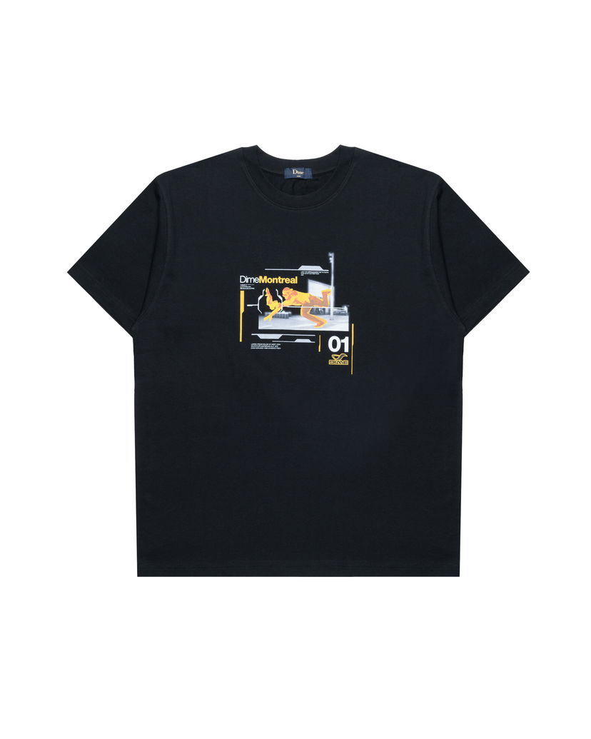 Футболка Dime One Step Beyond Graphic Print T-Shirt чорний | DIMEHO2465BLK