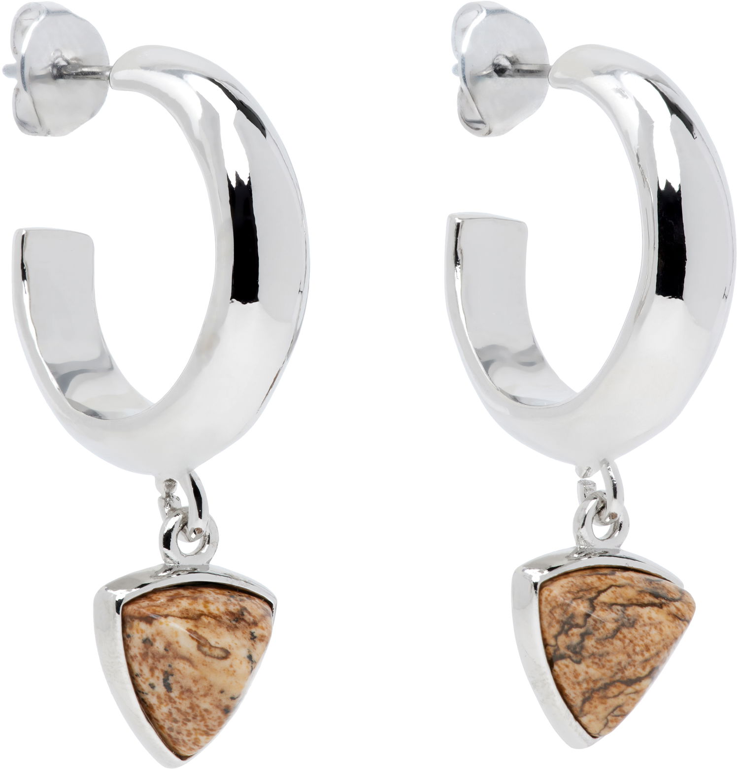 Сережки ISABEL MARANT Isabel Marant Picture Jasper Drop Earrings Металік | BL0179FA-B4B02B, 1