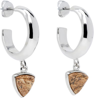 Сережки ISABEL MARANT Isabel Marant Picture Jasper Drop Earrings Металік | BL0179FA-B4B02B, 1