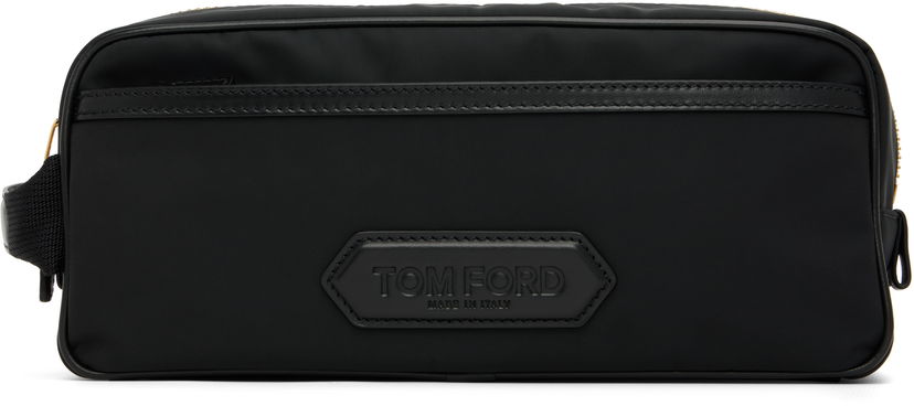 Дорожня сумка Tom Ford Tom Ford Canvas Double Zip Toiletry Bag чорний | Y0369-TNY017G