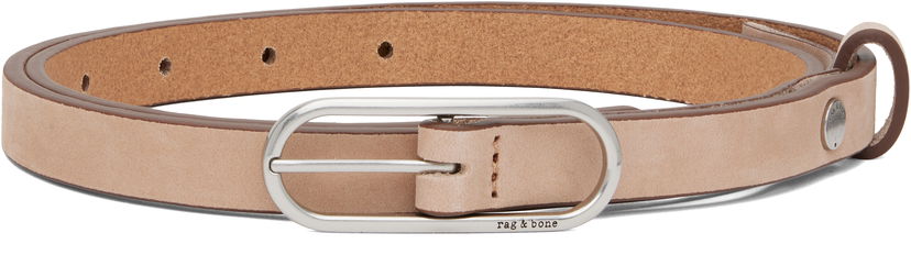 Ремені rag & bone Rag & Bone Baby Rounded Rebound Belt бежевий | WJW25PB1006SU6
