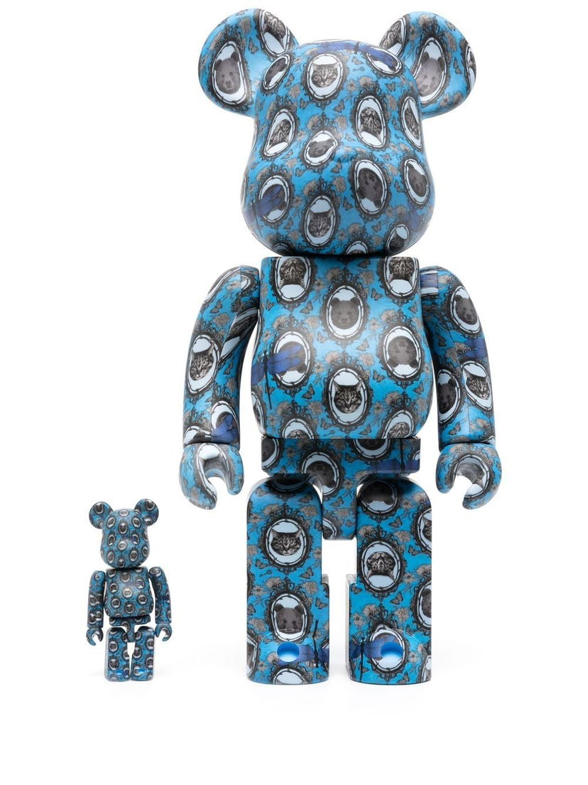Колекційний Medicom Toy Bearbrick Robe Japonica collectible statue - Blue Синій | 453095660184718036142