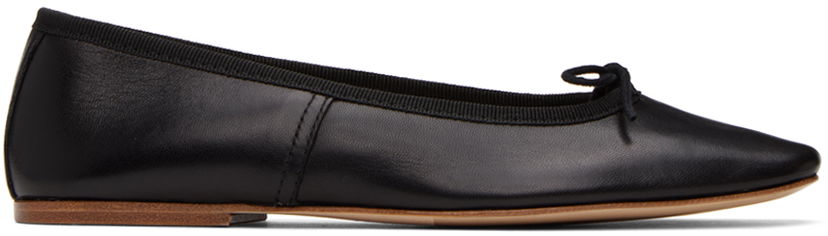 Кросівки та взуття A.P.C. A.P.C. Leah Ballerina Flats чорний | PXBRI-F53250