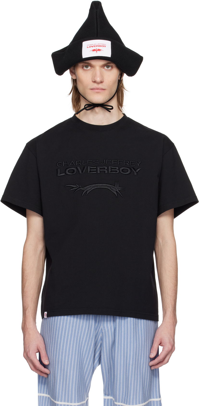 Футболка Charles Jeffrey Loverboy Charles Jeffrey LOVERBOY Logo T-Shirt чорний | 54100501