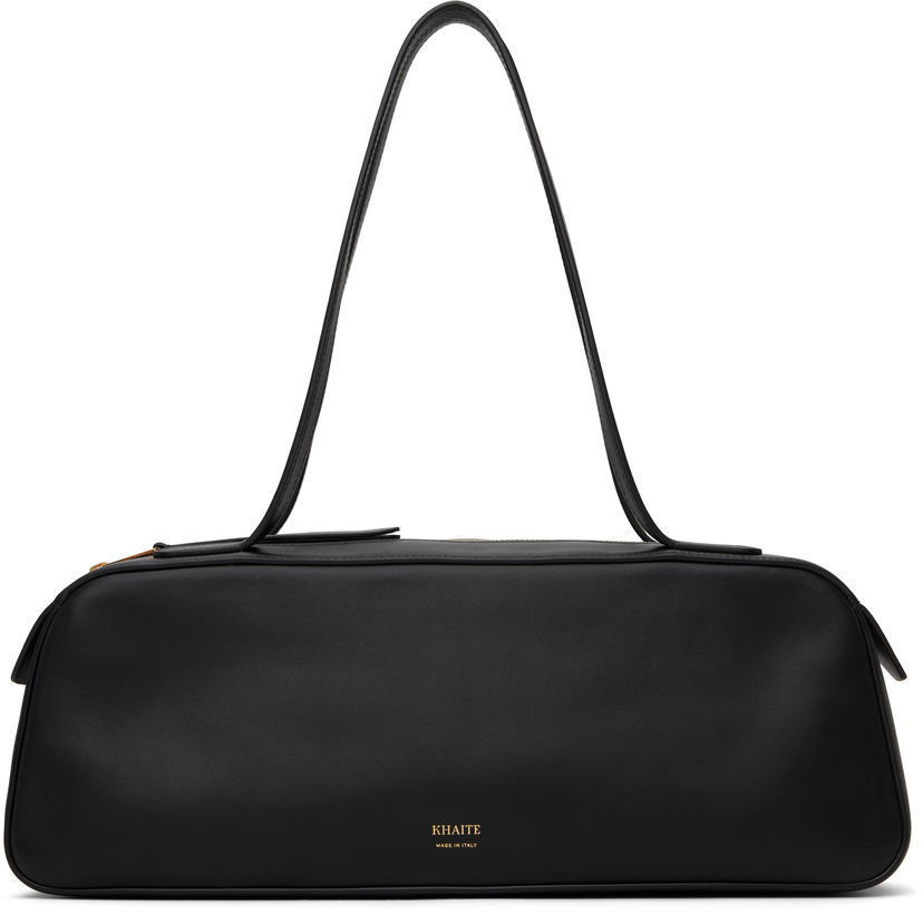 сумка-тоут Khaite Leather Shoulder Bag чорний | H2040-875