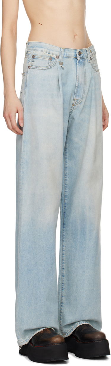 Джинси R13 R13 Damon Pleated Jeans Синій | R13W3147-897A, 1