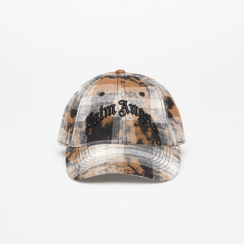 Кепка Palm Angels Palm Angels Curved Logo Check Cap Різнокольоровий | PMLB104S25FAB0020910