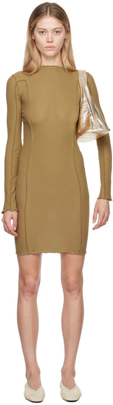 плаття Baserange Baserange Omato Minidress Коричневий | DROML-RB-AU24