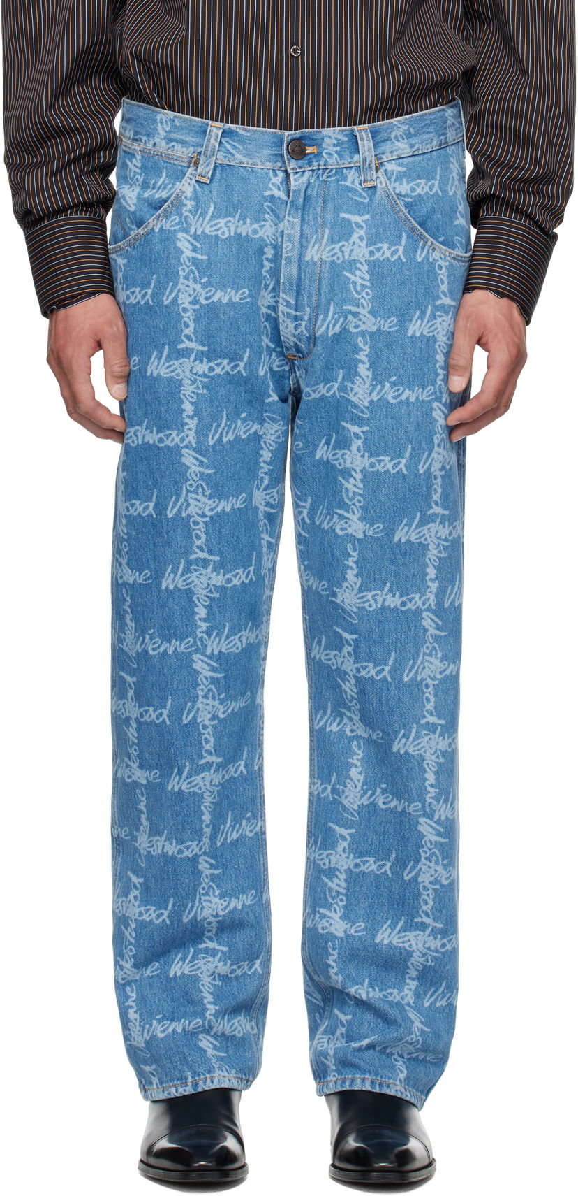 Джинси Vivienne Westwood Vivienne Westwood Ranch Jeans Синій | 3902000N-W014I-