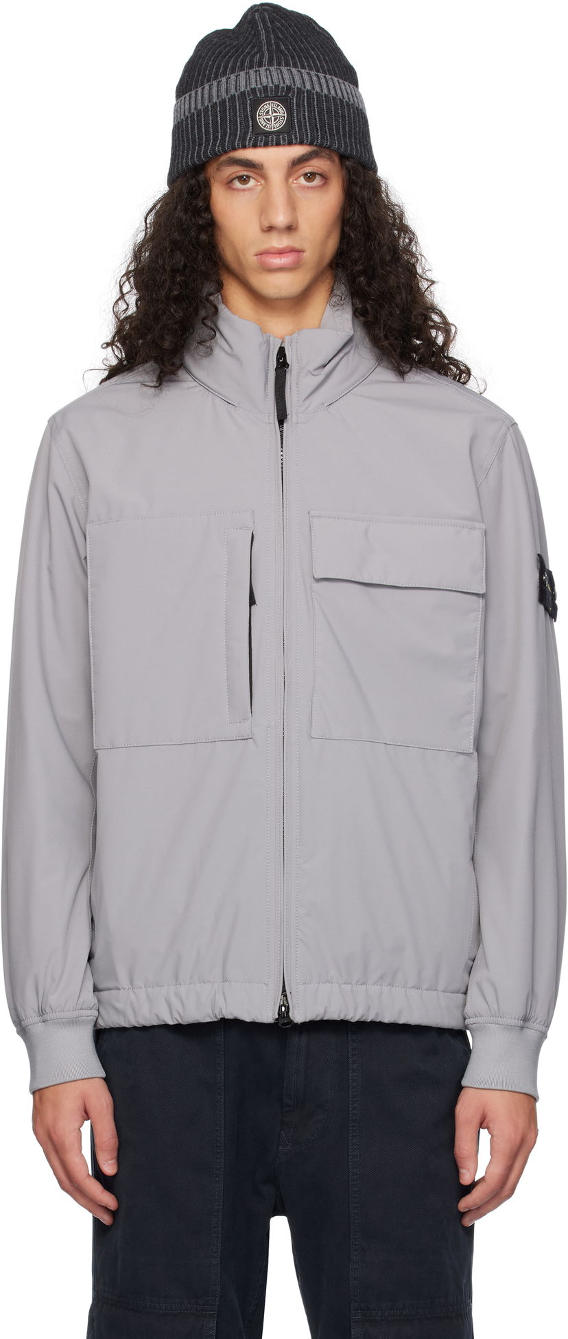 Вітровка Stone Island Insulated PrimaLoft Jacket Сірий | 811540527
