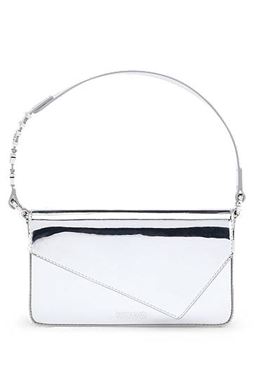 Сумка BOSS Clutch Bag With Logo Handle Металік | 50536245