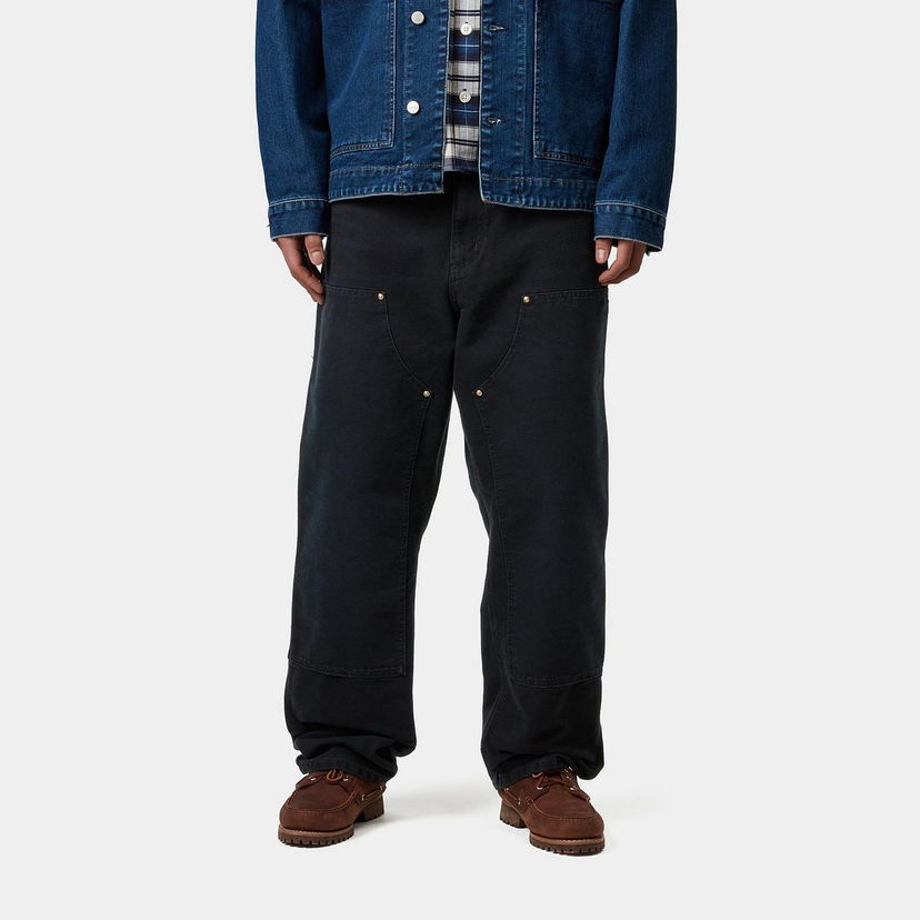 Штани карго Carhartt WIP Carhartt WIP Double Knee Pants чорний | I034796_95
