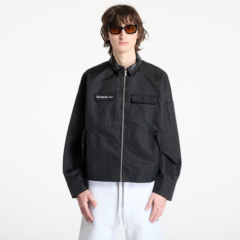 Вітровка Reebok Zipped Overshirt чорний | RMES001C99FAB0011000